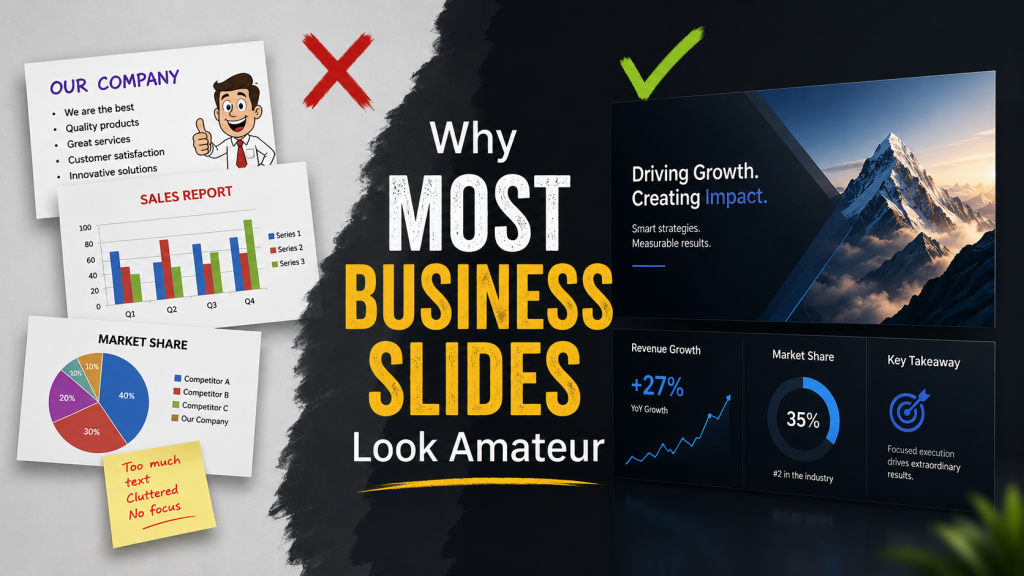 Why Most Business Slides Look Amateur