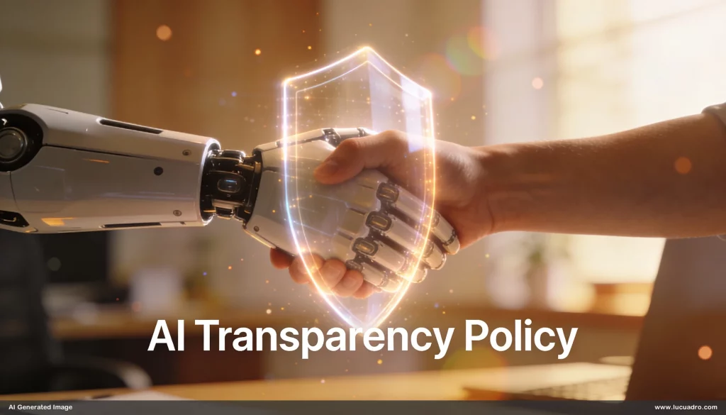 Lucuadro AI Transparency Policy: We use artificial intelligence (AI) tools to support parts of our creative and operational workflows.